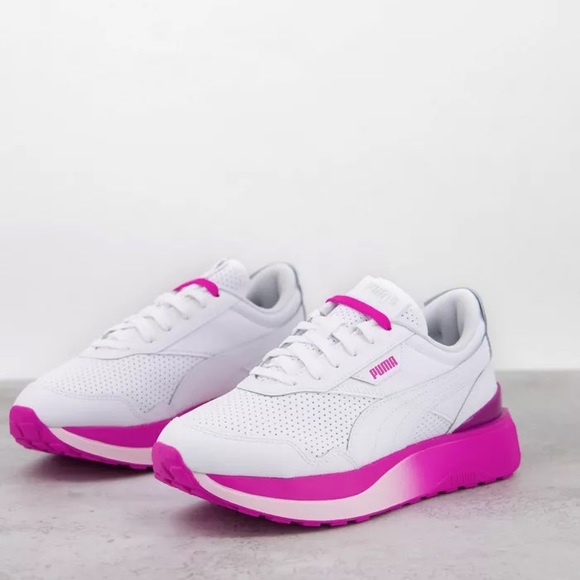 Puma Future Cruiser White leather sneakers - Picture 1 of 6